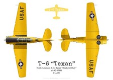 Print North American T-6G