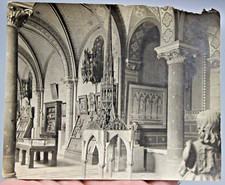 ANCIENNE PHOTO PHOTOGRAPHIE AMIENS EXPOSTION MAQUETTE FLECHE CATHEDRALE 1913 #39