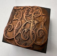 Ancien cachet tampon encreur