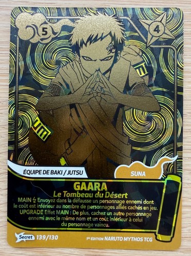 Carte naruto mythos tcg secret - mythos,