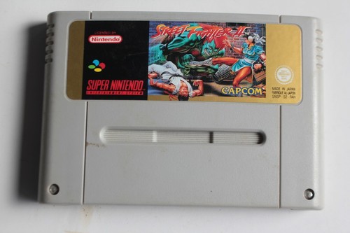 Jeu nintendo street fighter - fighter, ii