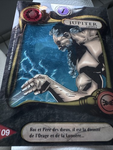 Carte deus 109 jupiter - carte,