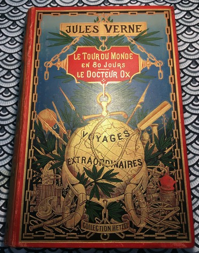 Jules verne hetzel cartonnage - jules,