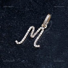 14K or Massif " M " Initiale