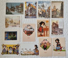 Lot de 13 cartes postales