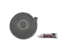 Kit de Joint Rond 14mm pour Poêle, Insert, Four (2M50 + Colle Haute Température)