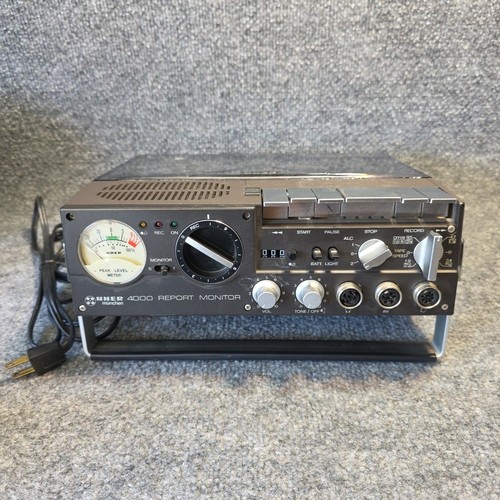 Rare vtg uher 4000 - 4000, report