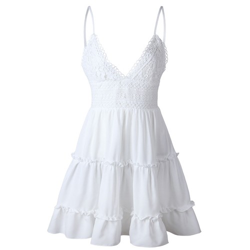 Robe cou v - v, costume