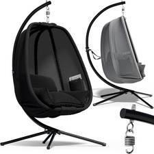 Fauteuil suspendu avec coussin structure robuste max. 150 kg panier suspendu