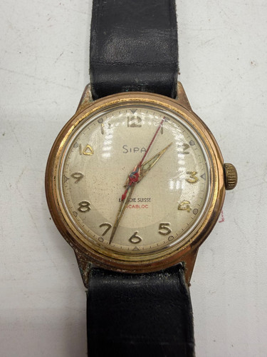 Montre vintage sipa incabloc - vintage,