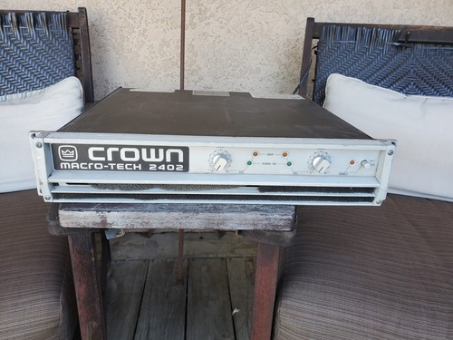 Crown macro tech 2402 - crown, macro-tech