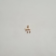 Pendentif HAI or rose 18 carats