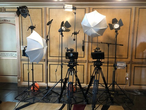 Dual camera video studio - video,