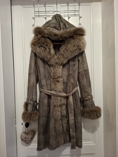 Manteau fourrure rex renard - manteau,