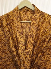 Pure Soie Midi Kimono Robe