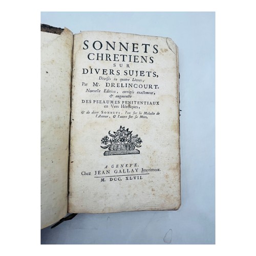 Sonnets chrétiens sur - , divers