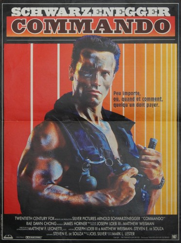 Commando affiche originale - affiche,