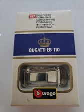 Burago porte clefs Bugatti EB 110 , comme neuf dans sa boite d'origine 