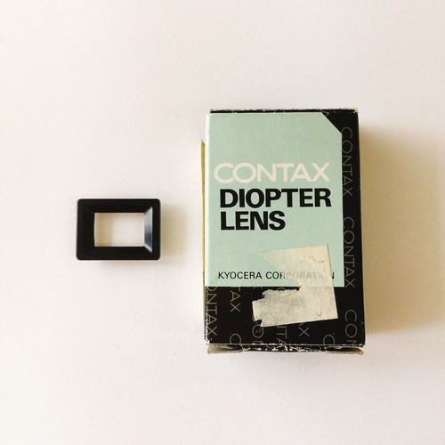 Objectif dioptrique contax - dioptrique,