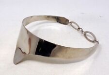 Superbe collier ancien Ras du cou en métal - 1970's Vintage