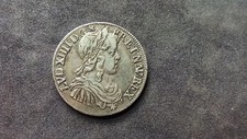 1/2 Ecu Argent Louis XIV à la