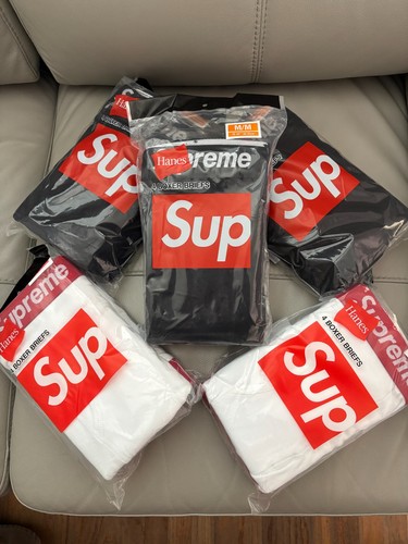 New supreme hanes boxer - x,