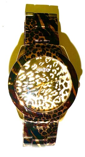 Guess leopard print - leopard, stainless