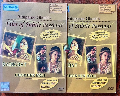 Raincoat chokher bali 2 dvd - raincoat,