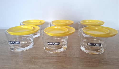 Verres tapas ricard avec - à,