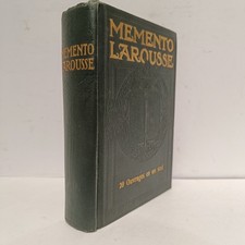 Mémento LAROUSSE Encyclopédique et ILLUSTRÉ ART NOUVEAU
