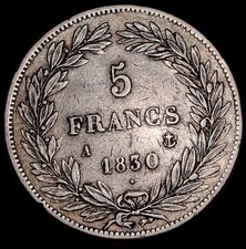 5 Francs Louis Philippe En