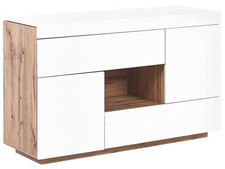Buffet/Bureau Blanc et Bois
