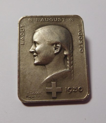 Broche ancienne suisse - broche,