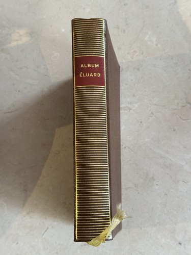 Album eluard pléïade - eluard, 1968