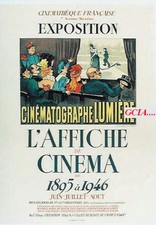L'AFFICHE de CINEMA  - 1946 - ROJAC - AUZOLLE 1896  - 60 x 80 cm -RARE
