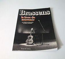 Brassens le livre du souvenir par Martin Monestier et Pierre Barlatier