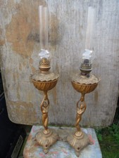 Paire Grandes lampes à