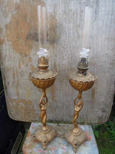 Paire grandes lampes - paire,