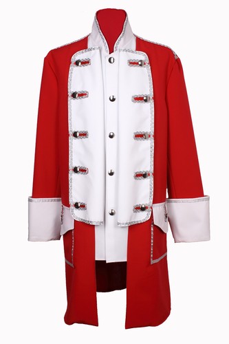 Carnaval veste rouge blanc - veste,