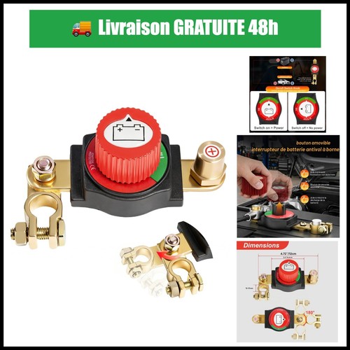 Coupe circuit batterie - coupe-circuit,