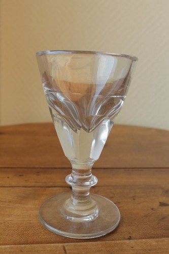 Ancien petit verre trompe - ancien,