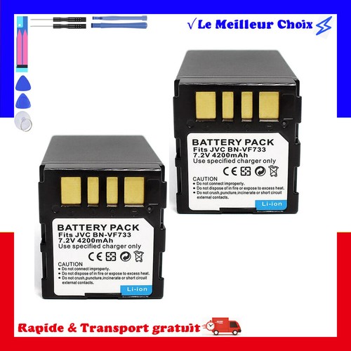 Batterie vf733u pour jvc - bn-vf733u,