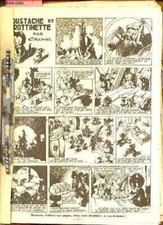 Moustache et trotinette. - Calvo - 0