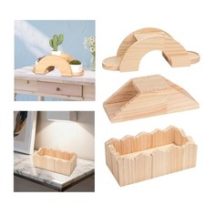 Support de table décoratif en bois pour , idéal pour l'extérieur,