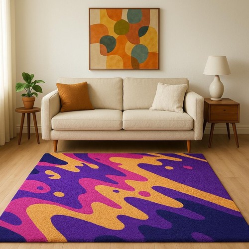 Tapis touffeté main - touffeté, la