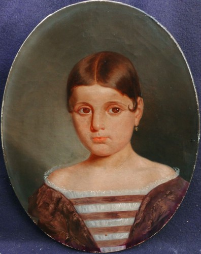 Portrait jeune fille epoque - de,
