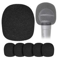 Filtre Anti-Pop en Mousse pour Microphone à Boule - Lot de 6 Couvercles en Mo...