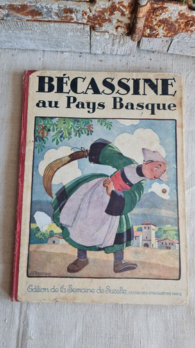 Ancien livre becassine au - bd,