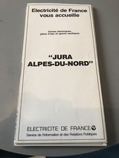 Ancienne Carte Edf Provence Loire Normandie Bretagne   Usines Plans D’eau Sport
