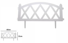 Clôture En Plastique Blanc